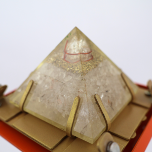 Clear Quartz Orgonite Pyramid