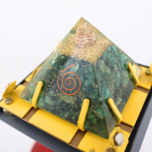 Green Aventurine Orgonite Pyramid